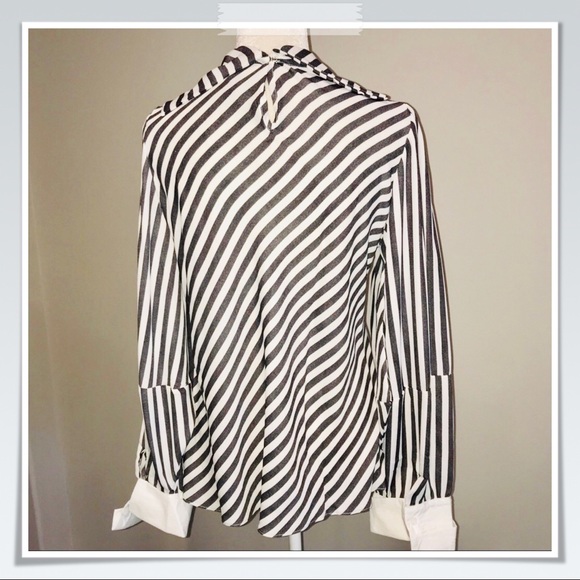 Nasty Gal Silky Cowl Neck Blouse - Picture 3 of 8